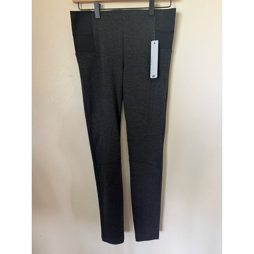 NWT KUT From The Kloth Gray Pull On Leggings Pants Stretch XS